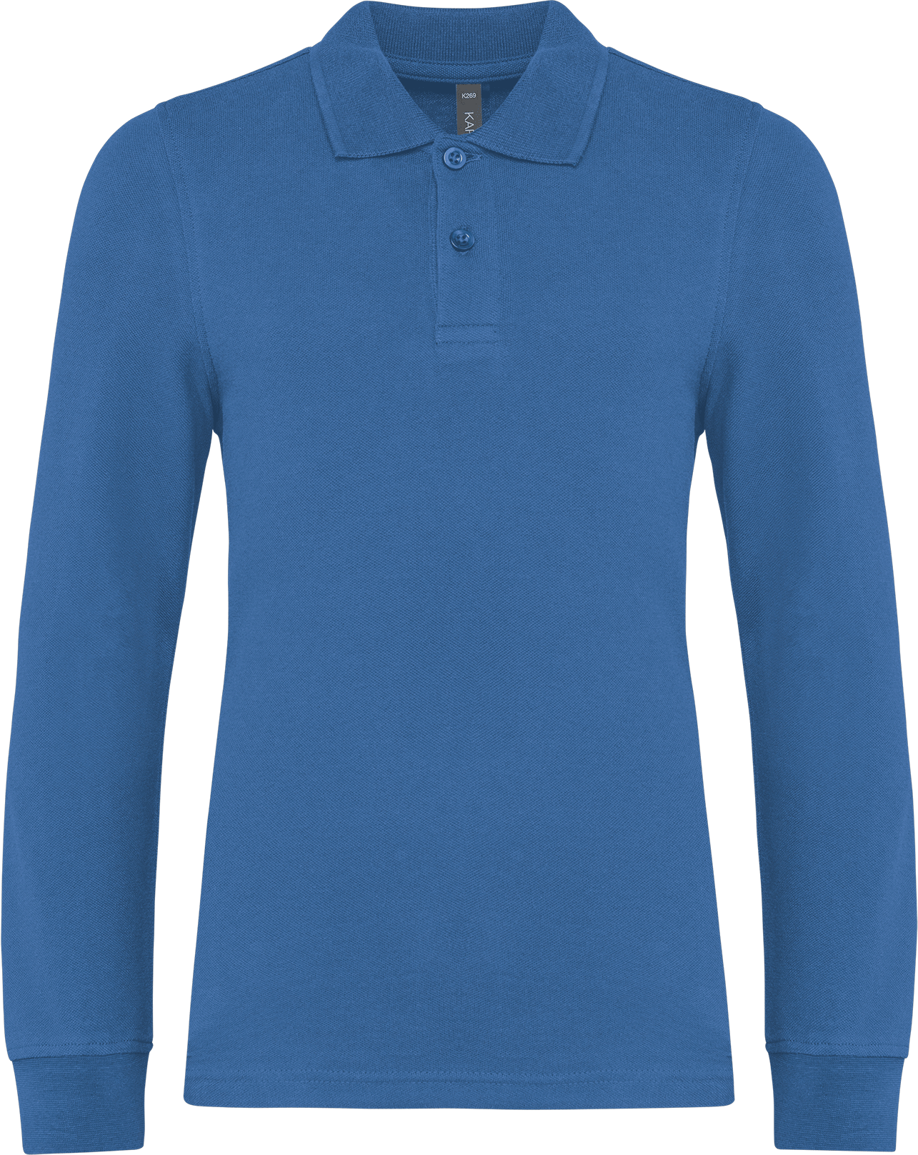 K269 – Piqué Kinderpolo lange mouwen 461271
