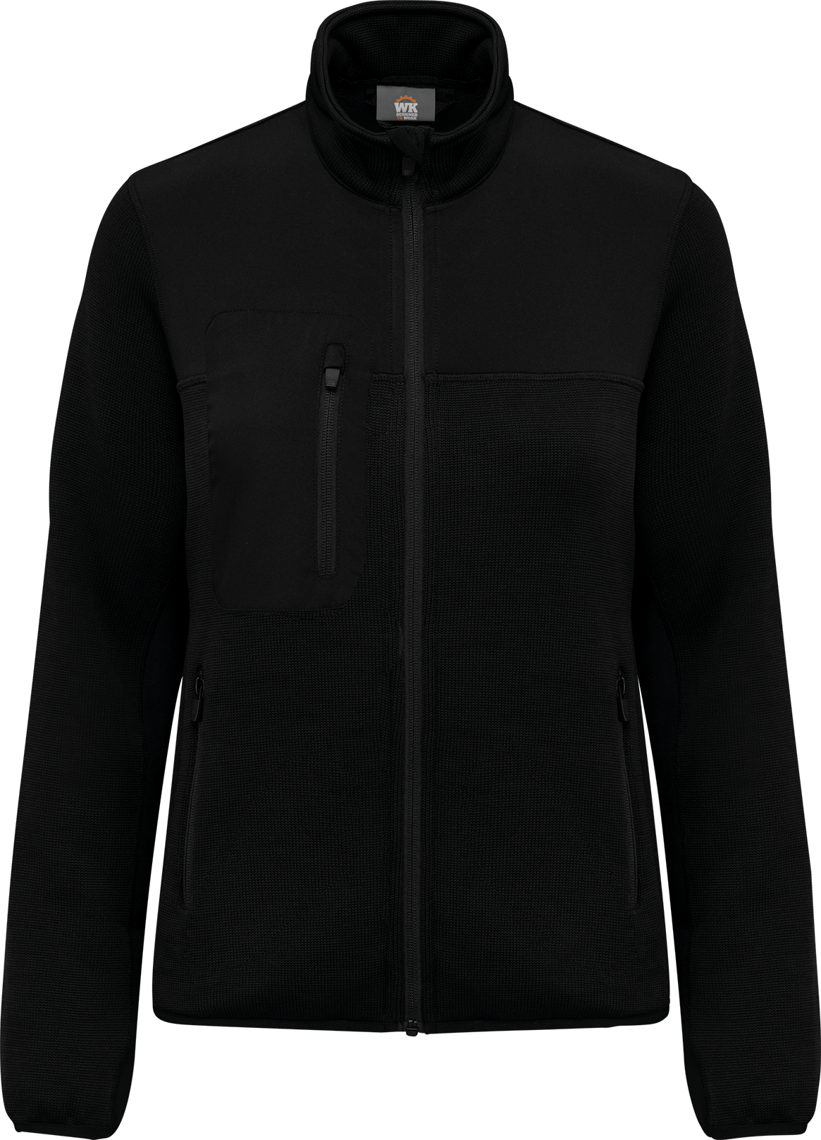 WK9109 – Dames Werkjas met Ritszakken van Gerecycled Materiaal 461203