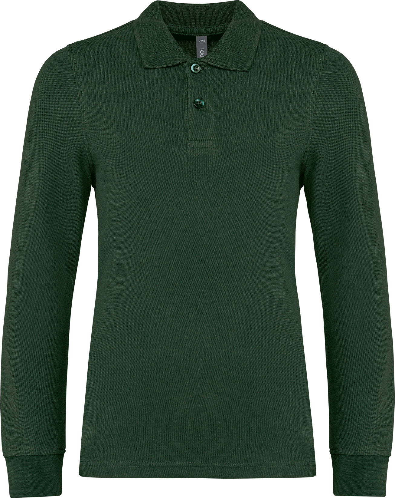 K269 – Piqué Kinderpolo lange mouwen 461272
