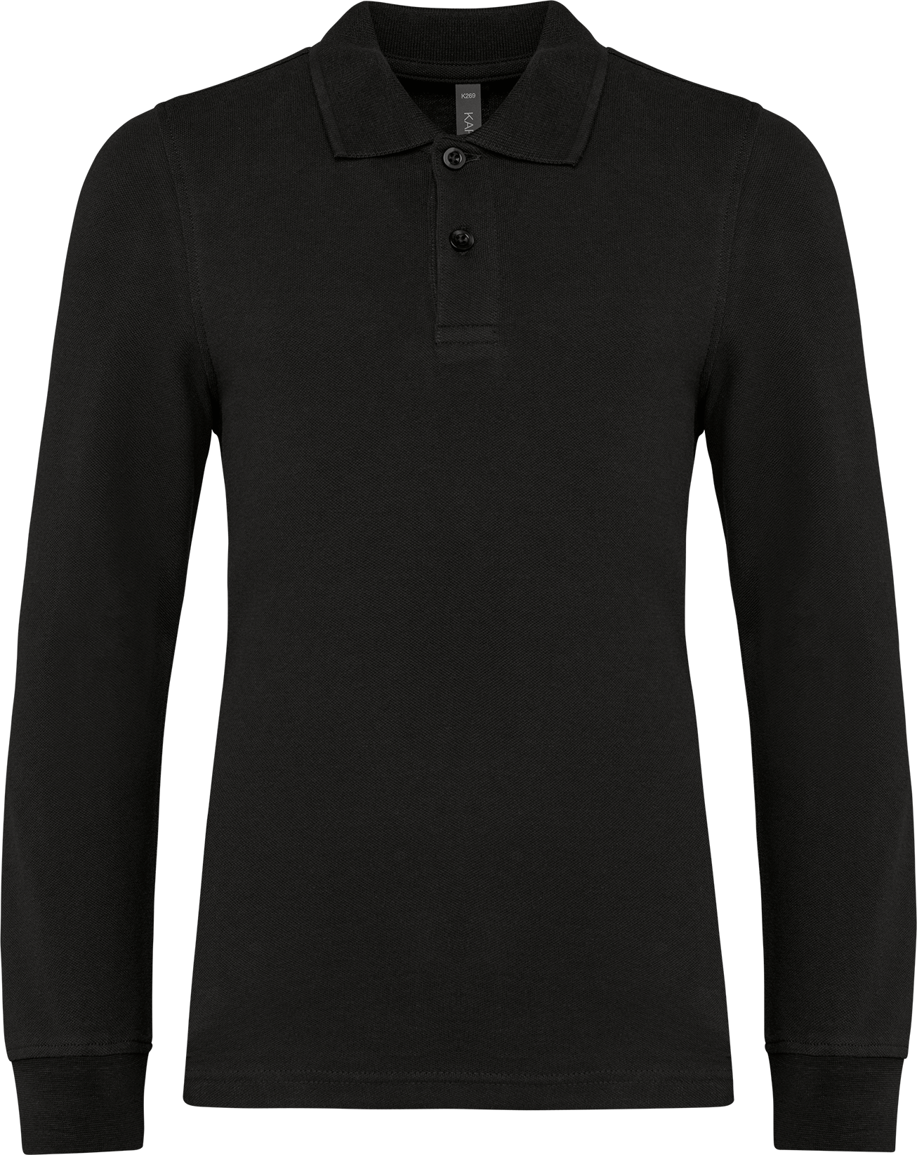K269 – Piqué Kinderpolo lange mouwen 461273