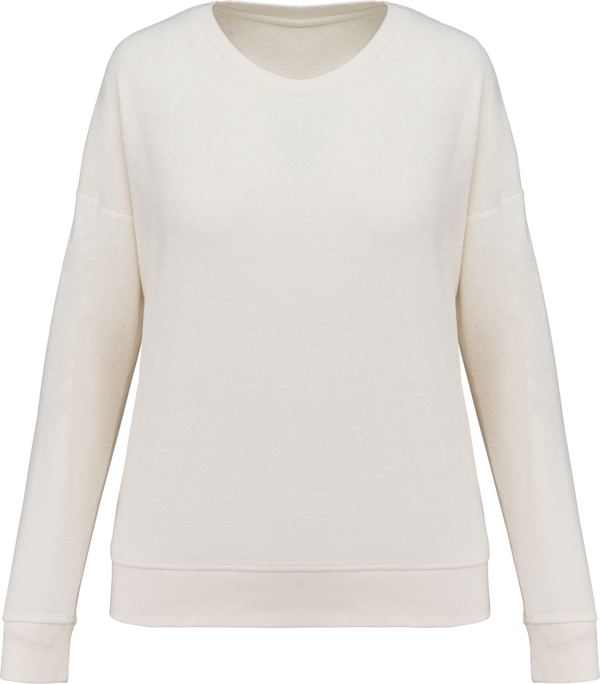 NS413 – Duurzame Badstof Dames Sweater Made in Portugal 460995