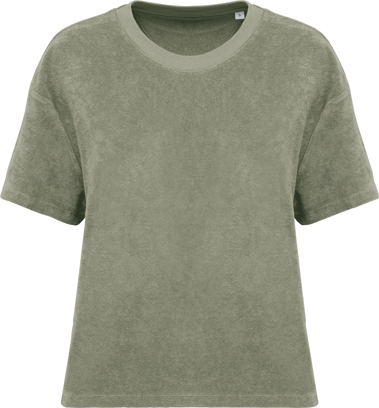 NS328 – Duurzaam Badstof Dames T-shirt Made in Portugal 461142