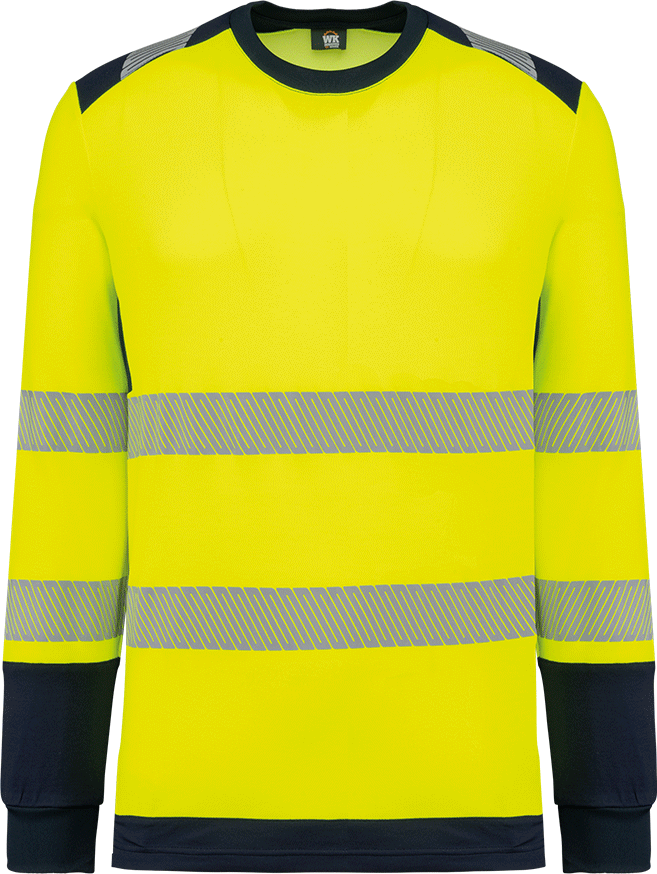 WK361 – Gerecycled veiligheids-T-shirt lange mouwen 460503