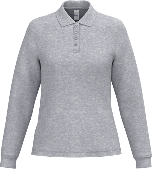 IB223 – Budget dames longsleeve polo 200gsm 460548