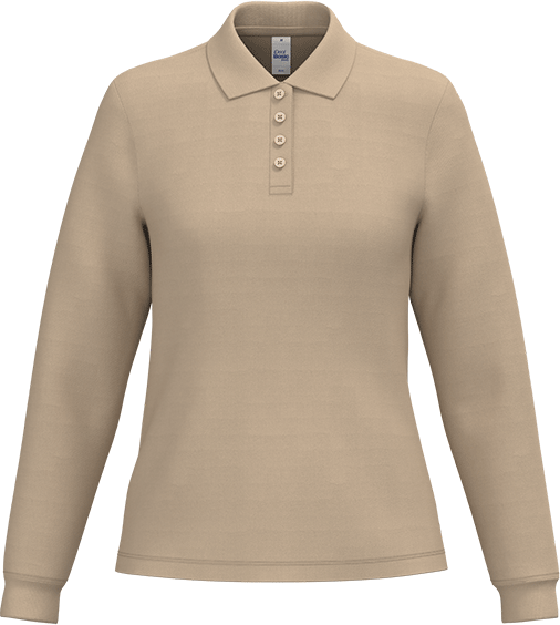 IB291 – Budget dames longsleeve polo 180gsm 460563