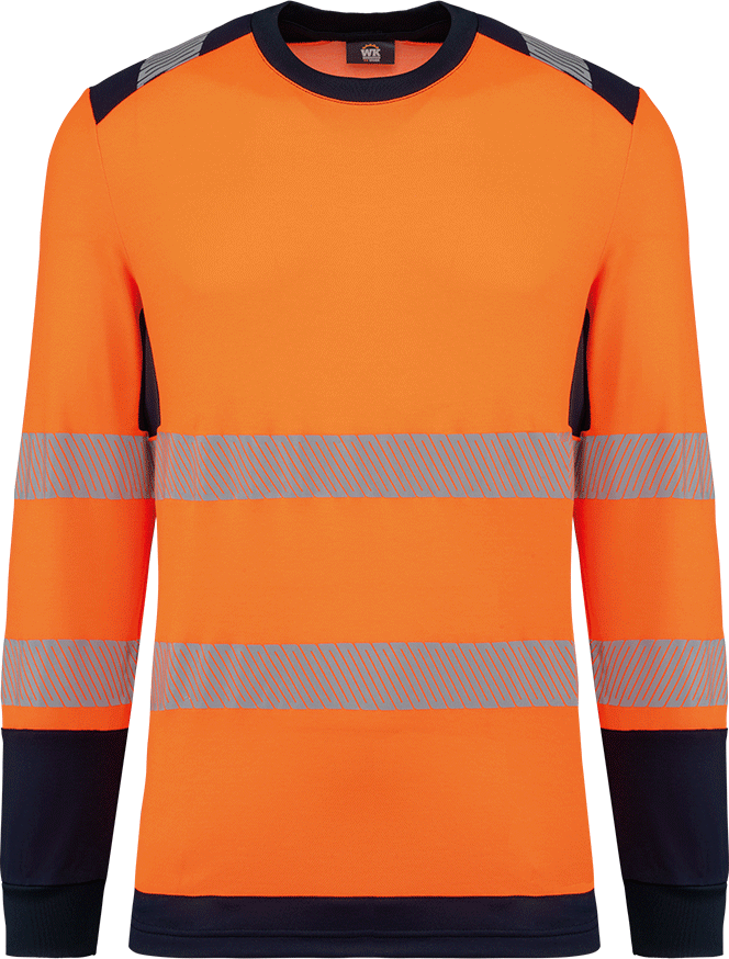 WK361 – Gerecycled veiligheids-T-shirt lange mouwen 460504
