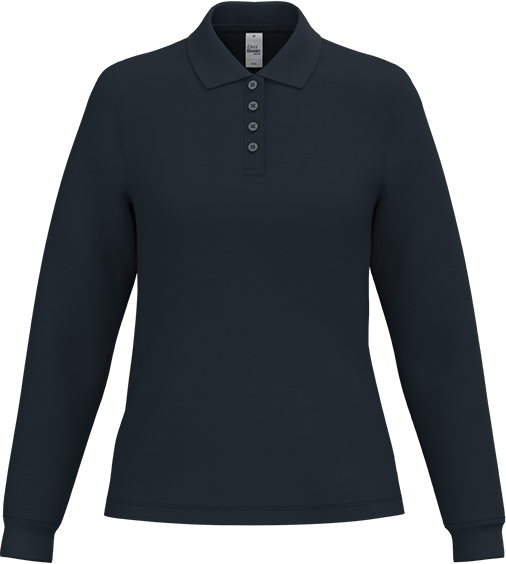 IB223 – Budget dames longsleeve polo 200gsm 460549