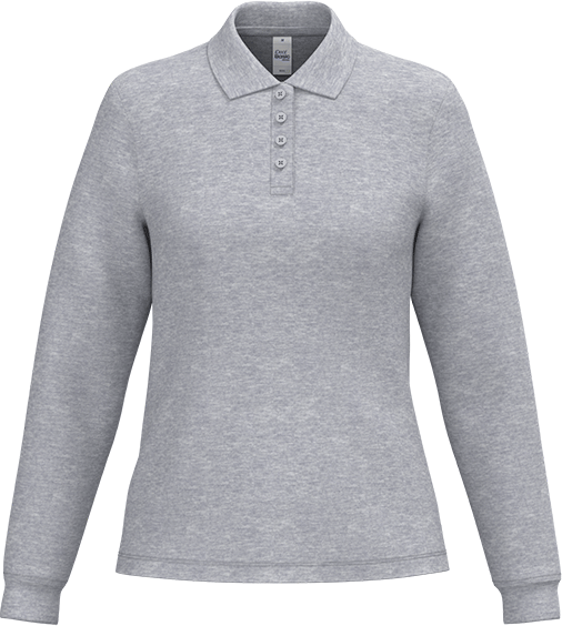 IB291 – Budget dames longsleeve polo 180gsm 460566