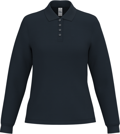 IB291 – Budget dames longsleeve polo 180gsm 460567