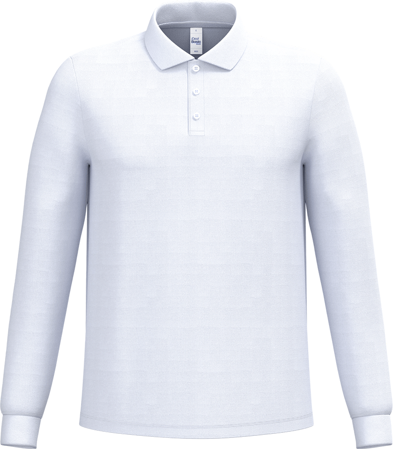 IB222 – Budget heren longsleeve polo 200gsm 467234